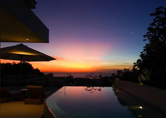 ヴィラ Zen Hillside Bali Oceanview -