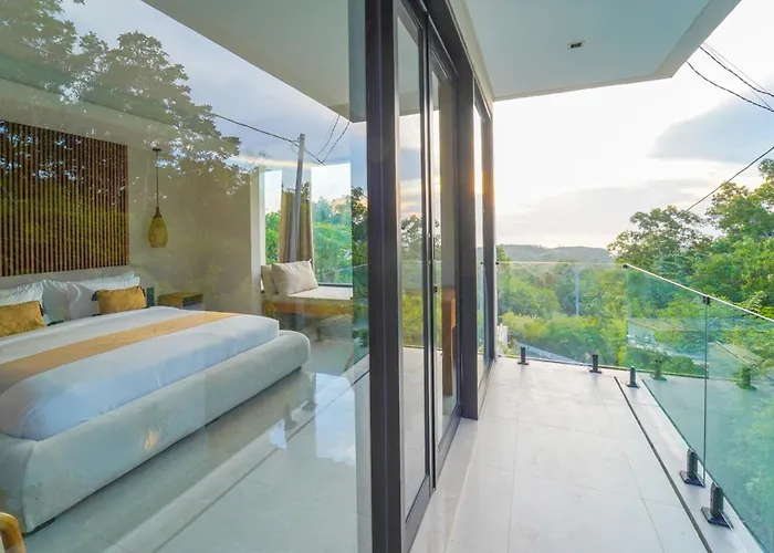 Zen Hillside Bali Oceanview - ヴィラ ウルワツ