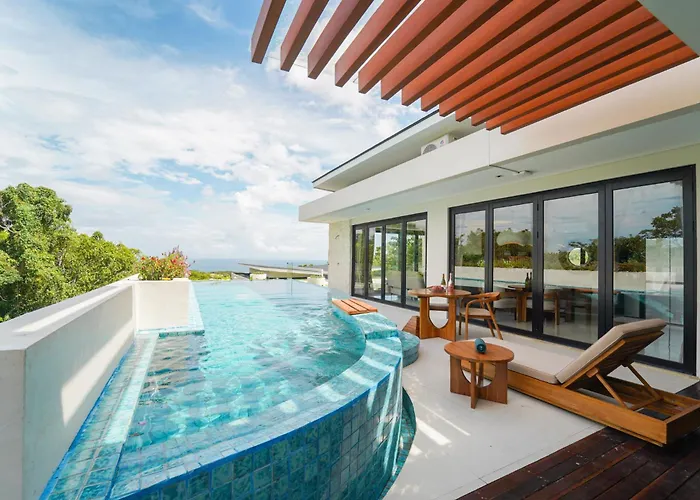 Zen Hillside Bali Oceanview - ヴィラ *